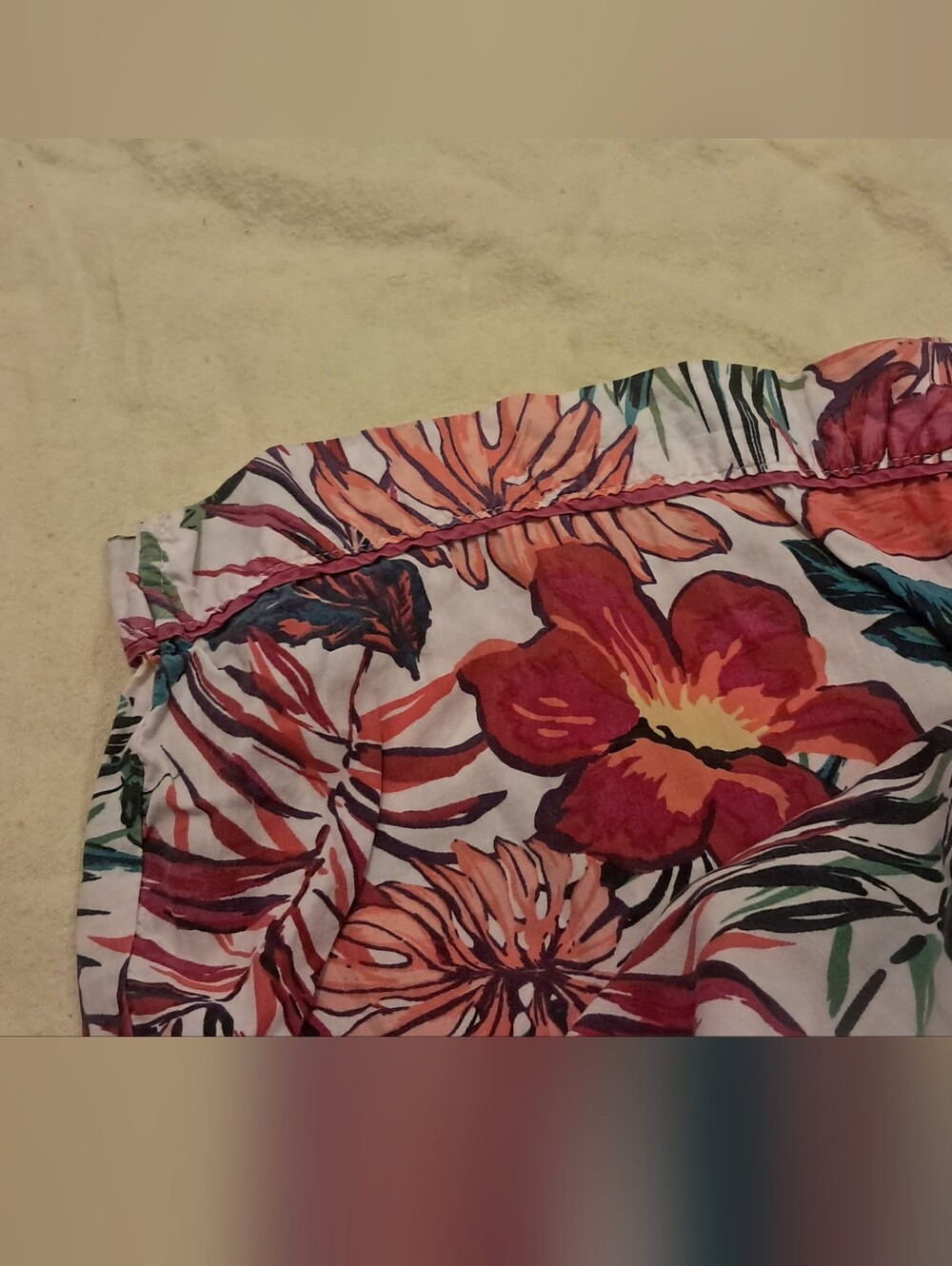 Gilligan & O'Malley Multicolor Tropical Floral Pajama Pants - Picture 6 of 6